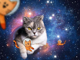 Ravensburger - Cats in Outer Space 1500 Adult's Jigsaw Puzzle